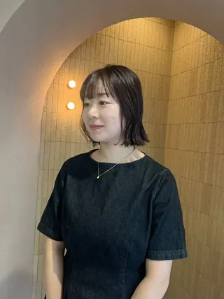 カラー 似合わせカット🌼 沙奈のヘアスタイル