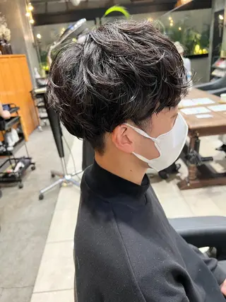 パーマ メンズ GO TODAY 原宿本店所属・髪質改善/縮毛矯正 /DAIKIのヘアスタイル