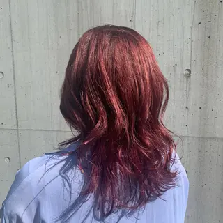 ロング カラー 海外レイヤー 🇺🇸/ヒナコのヘアスタイル