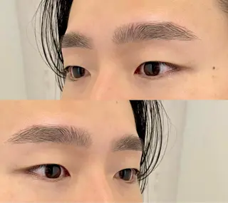 メンズ アイブロウ まつげパーマ•マツエク•アイブロウ専門店Anna eyelash広瀬通店所属・似合わせパーマ🪄 ISHIIのマツエク・マツパデザイン