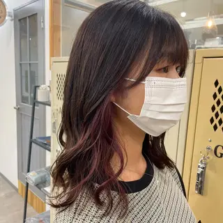 ミディアム SUNC🍀大熊 花奈絵🍀のヘアスタイル