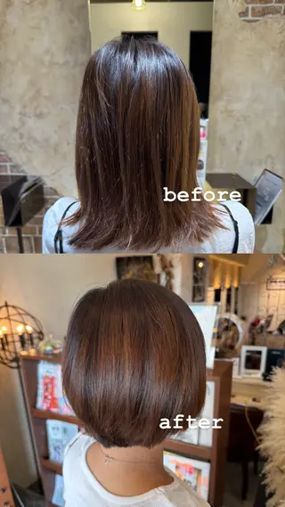 ショート ハイトーン/ショート /レイヤー 福谷 将のヘアスタイル