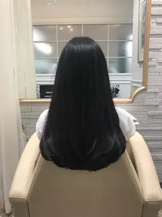 ロング 韓国ヘア×髪質改善 ⭐️谷遼平⭐️のヘアスタイル
