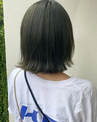 ミディアム カラー 柔らかいcolor 🌿harukaのヘアスタイル
