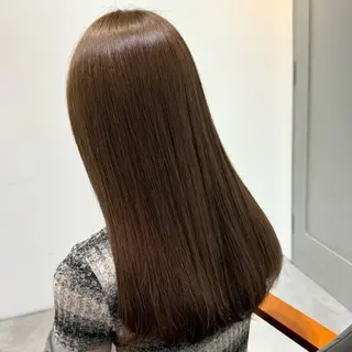 ロング カラー ヘアアレンジ ブリーチなしカラー /新百合ヶ丘/安形翔のヘアスタイル