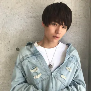 ショート メンズ 住本 大明のヘアスタイル