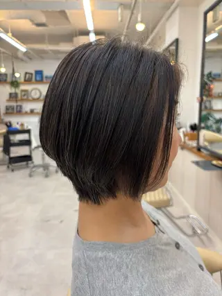 ショート LYNDA所属・仙台/LYNDA/ 艶カラー/chikaのヘアスタイル