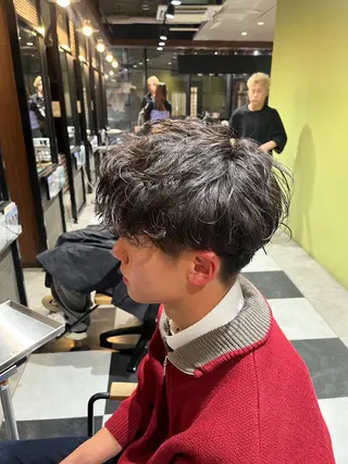 ショート パーマ メンズ 🎧メンズパーマ特化 /RUI🎧のヘアスタイル