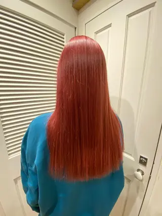 ロング カラー kawabe maikoのヘアスタイル