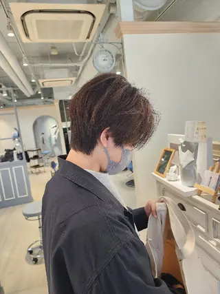 メンズ ナガシマ ケイスケのヘアスタイル