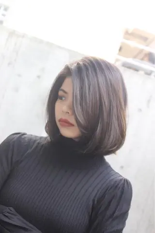 ミディアム ☕️ベージュカラー 内藤光哉☕️のヘアスタイル