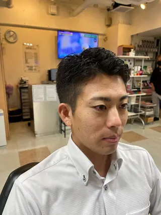 ショート メンズ COIFFURE DOUX(コアフィールドゥ)所属・✂︎men's hair✂︎立石亮のヘアスタイル