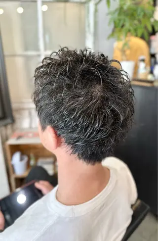 ショート メンズ plants hair salon by GEORGE所属・元住吉プランツヘアー ☘️丸山☘️のヘアスタイル