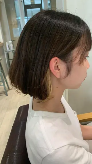 ショート カラー メンズ指名多数!! SiLO 田島のヘアスタイル