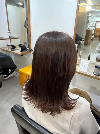 ロング カラー ✨🎨ブリーチなし 透明感カラー✨美友のヘアスタイル