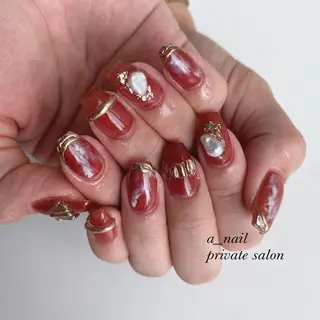 ネイル 菅 恵奈のネイルデザイン