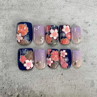 ネイル 東 千夏のネイルデザイン