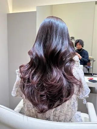 ロング 西宮ガーデンズ k-two土田陸登のヘアスタイル