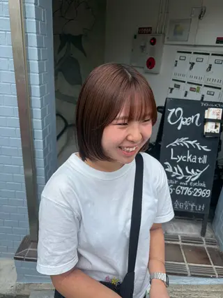 ショート °ʚ ふじくら なつみɞ°のヘアスタイル