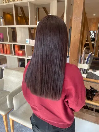 ロング カラー 髪質改善カラー🌈✨ 加藤 愛のヘアスタイル