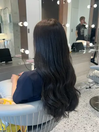 ロング 🎀透明感ブラウ ンshizuka🎀のヘアスタイル