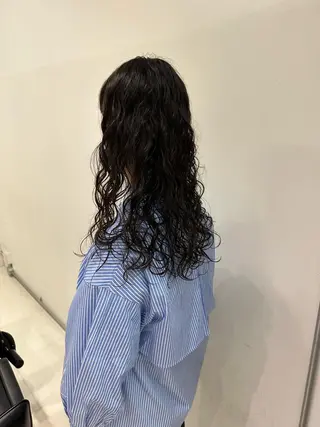 ロング カラー パーマ キッズ オトナヘア🌸 harukaのヘアスタイル