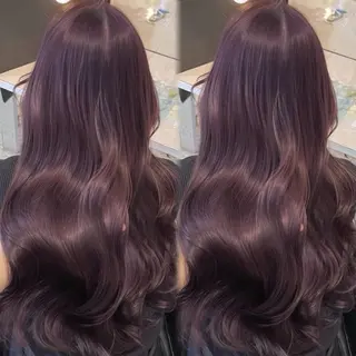 カラー 韓国ヘア/美髪矯正/ Haruna🦋のヘアスタイル