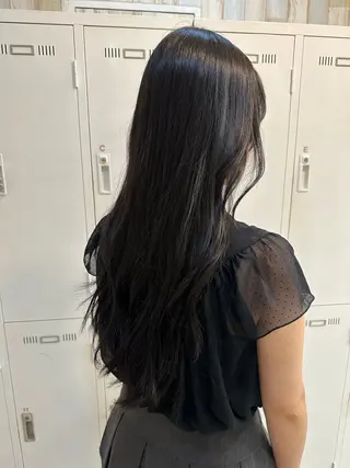 ロング WATARU/ 韓国風巻き髪のヘアスタイル