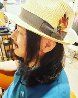 ショート パーマ カラー メンズ spa hair  ark 富井直美のヘアスタイル