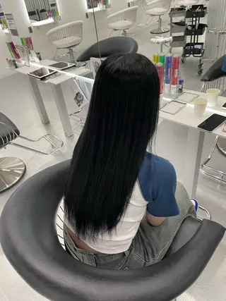 セミロング カラー 野崎/カラー特化 /天王寺のヘアスタイル