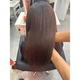 ロング 韓国ヘア×ハイトーン AYA💫のヘアスタイル