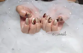 ネイル e_nail🍀自宅 サロン八潮eri☆　のネイルデザイン