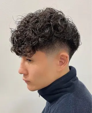 パーマ メンズ 🎀メンズパーマ☆ 艶カラー☆Syuriのヘアスタイル