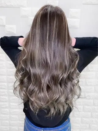 ロング カラー ヘアアレンジ Shelltie Fiel (シェルティフィエル)所属・次世代シールエクステ 錦糸町 小泉 朋之のヘアスタイル