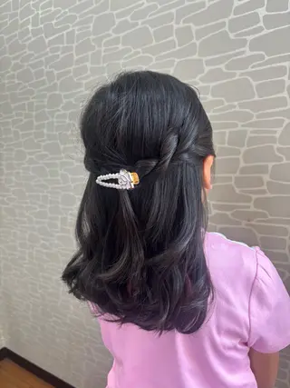 キッズ HAIR&MAKE GLOSSY所属・飛彈 優風のヘアスタイル