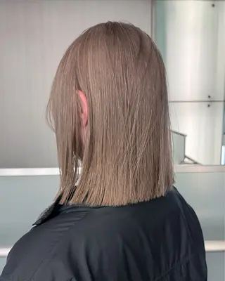 ミディアム カラー 🫧ブリーチカラー/ ボブ🫧madokaのヘアスタイル