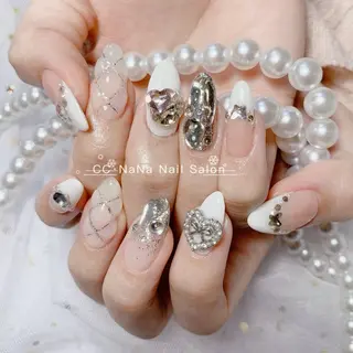 ネイル 💎CC・NaNa 韓国風ネイル🌙Cのネイルデザイン