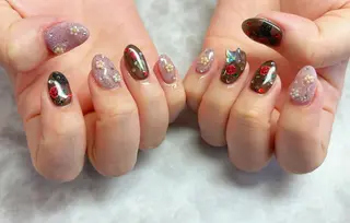 ネイル ネイルリボン 石田のネイルデザイン