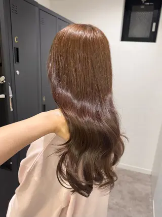 ロング カラー 縮毛矯正/艶髪カラー /パーマ/ひふみ🌱のヘアスタイル