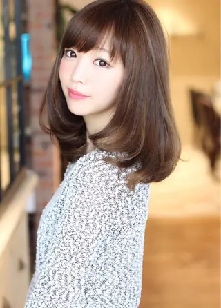 ミディアム カラー 🌟イメチェン美容師 🌟清水 大輝のヘアスタイル