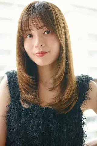 ミディアム 圧倒的透明感カラー ⭐️NAOKIのヘアスタイル