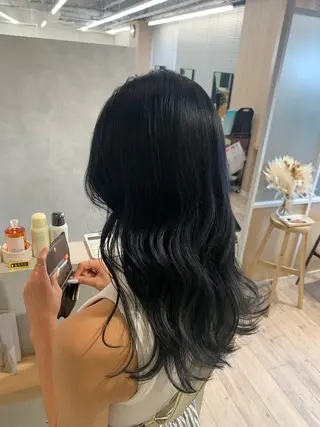 ロング カラー FURUKAWA JUNYAのヘアスタイル