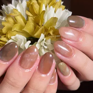 ネイル nail　milky 〜深夜にもネイル〜のネイルデザイン