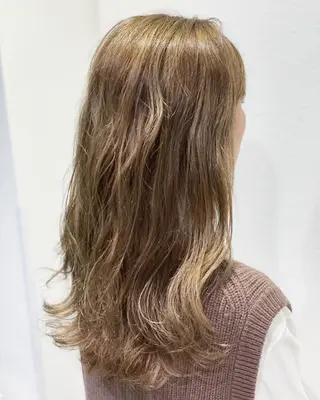 ロング カラー 💎大人ハイライト 💎上杉一也💎のヘアスタイル