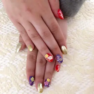 ネイル 藤 あやのネイルデザイン