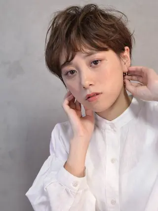 ショート 髪質改善/ヘアケア coiiはしもとはなのヘアスタイル