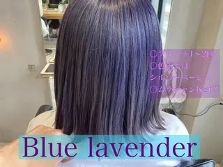 ミディアム カラー ヘアアレンジ オリーブ透明感カラー 表参道/MIKUのヘアスタイル