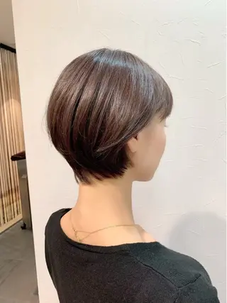 ショート ‎🤍あずみ 🤍ショート パーマのヘアスタイル