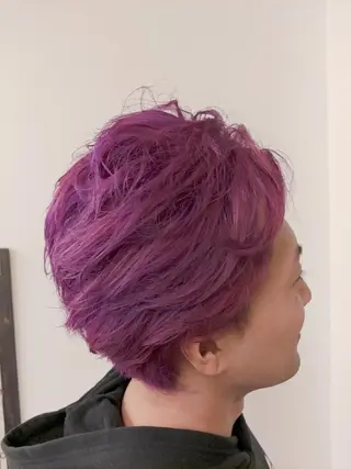 ショート カラー メンズ デザインカラー髪質 改善Lilithのその他イメージ