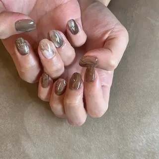 ネイル フリーランス¨̮⃝ ネイリストOKADAのネイルデザイン